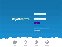 Tablet Screenshot of covercentre.com